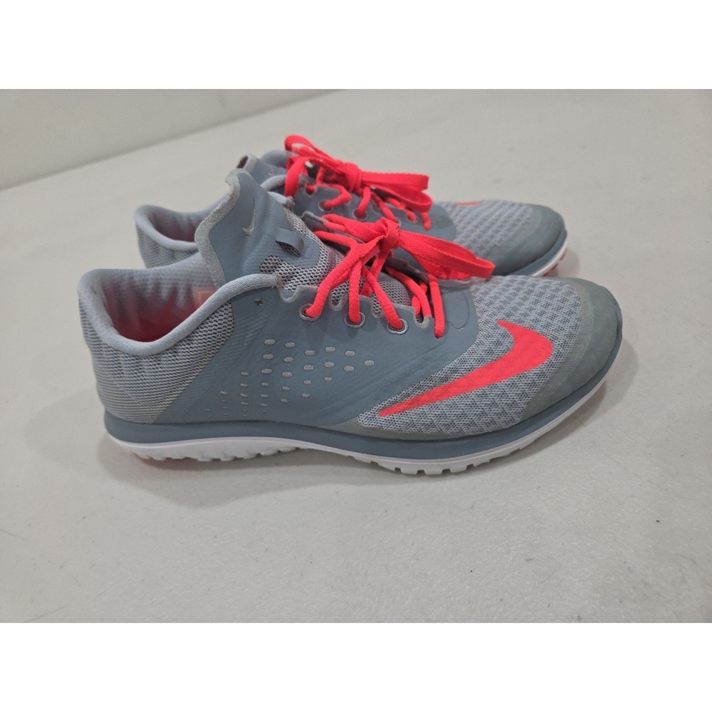 Nike Shoes Womens 7.5 FS Lite Run 2 Athletic Sneakers 684667-003 Gray Mesh‎